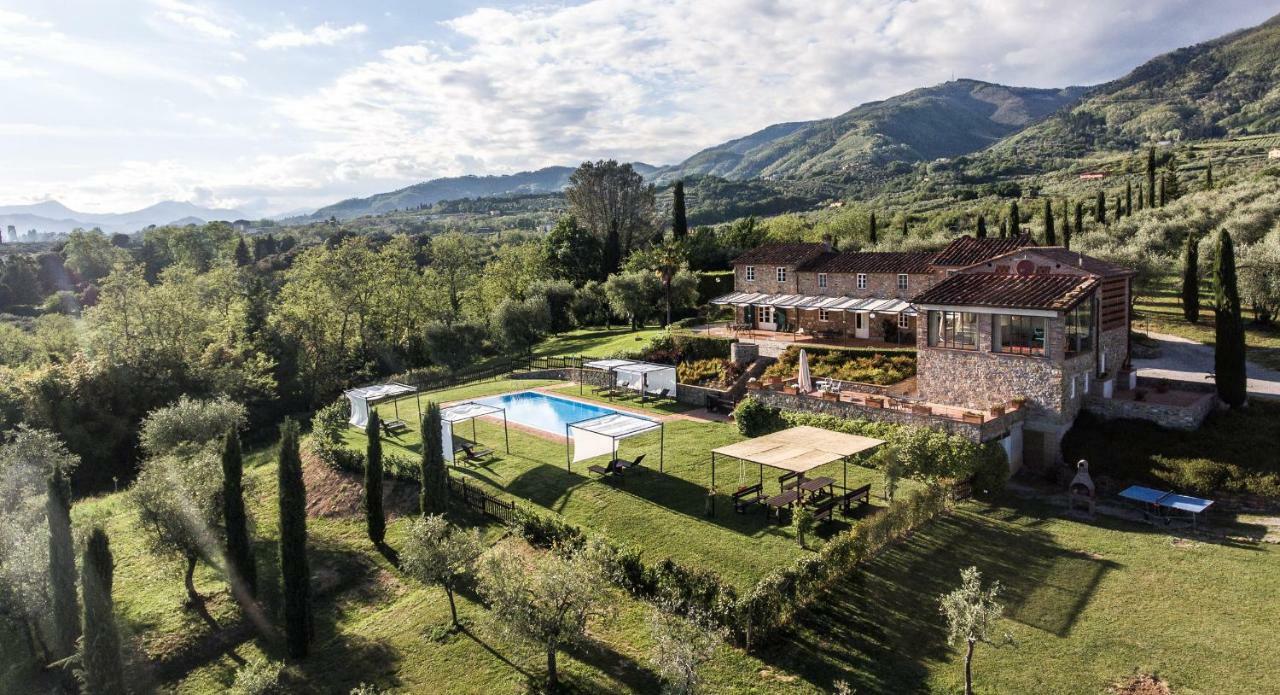 Accogliente Alloggio Con Vista E Piscina Lucques Extérieur photo