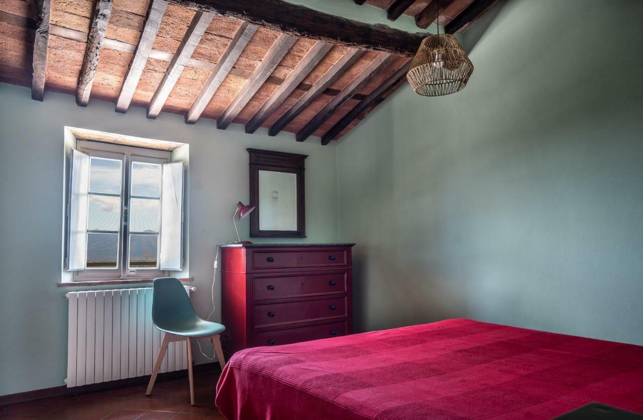 Accogliente Alloggio Con Vista E Piscina Lucques Extérieur photo