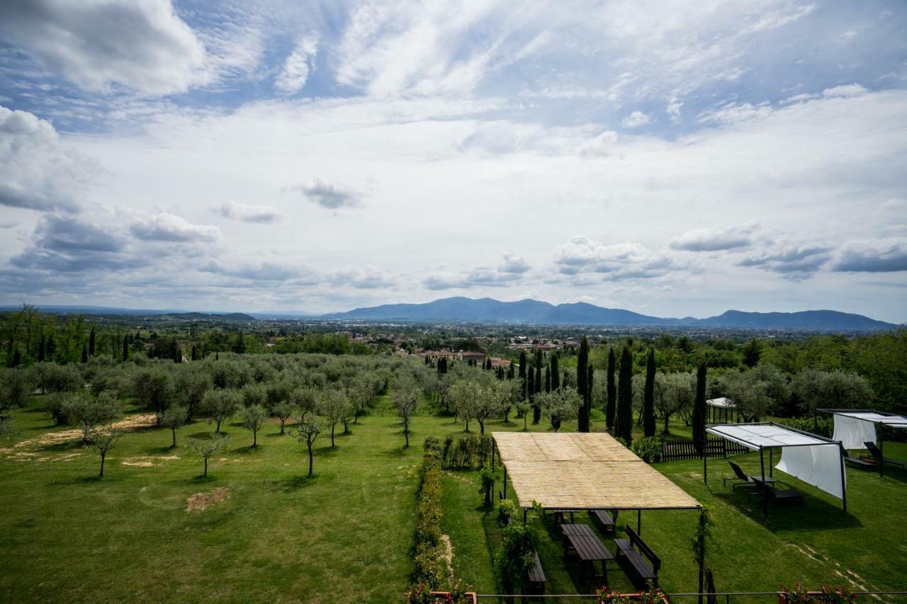 Accogliente Alloggio Con Vista E Piscina Lucques Extérieur photo
