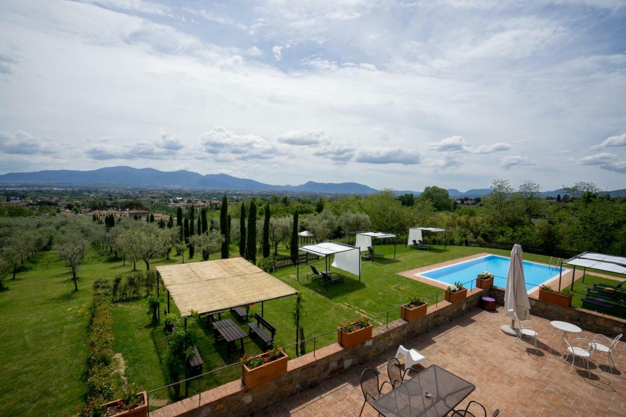 Accogliente Alloggio Con Vista E Piscina Lucques Extérieur photo